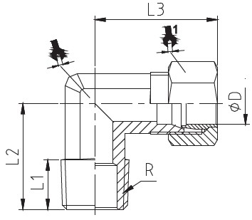 PMFM,Brass air fitting, Air connector, Brass fitting, air fitting